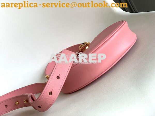 Replica Bvlgari Serpenti Ellipse Shoulder Bag 291636 Quartz Pink 6