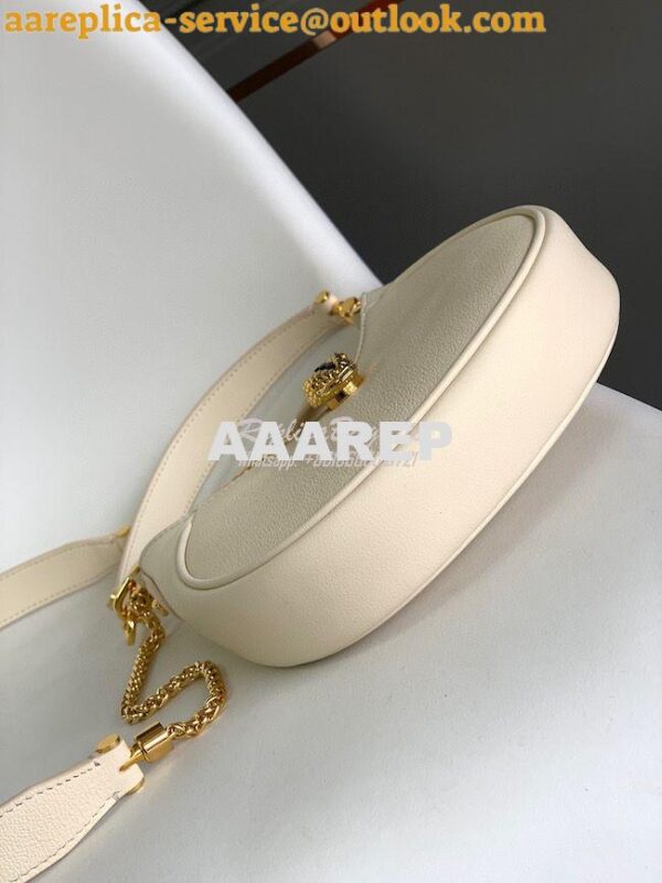 Replica Bvlgari Serpenti Ellipse Shoulder Bag 291636 Ivory 18