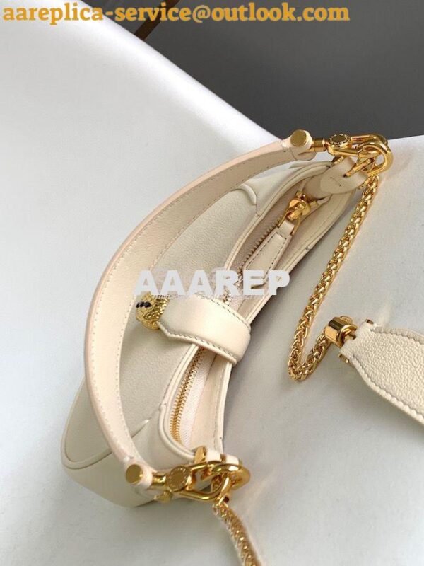 Replica Bvlgari Serpenti Ellipse Shoulder Bag 291636 Ivory 20