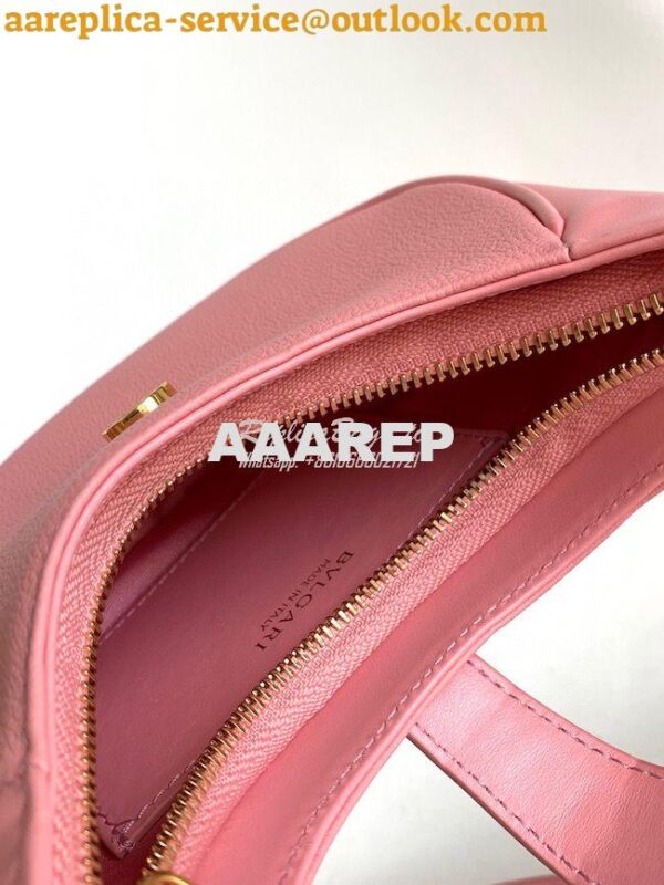 Replica Bvlgari Serpenti Ellipse Shoulder Bag 291636 Quartz Pink 10