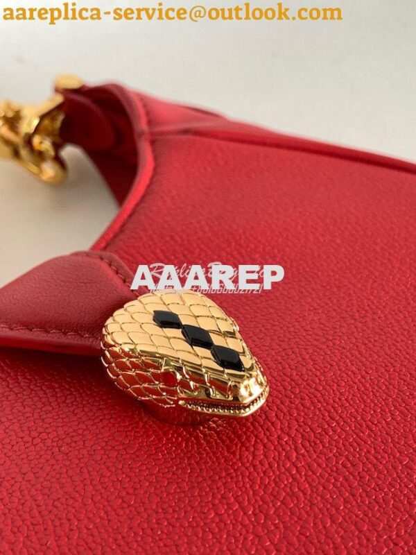 Replica Bvlgari Serpenti Ellipse Shoulder Bag 291636 Red 8