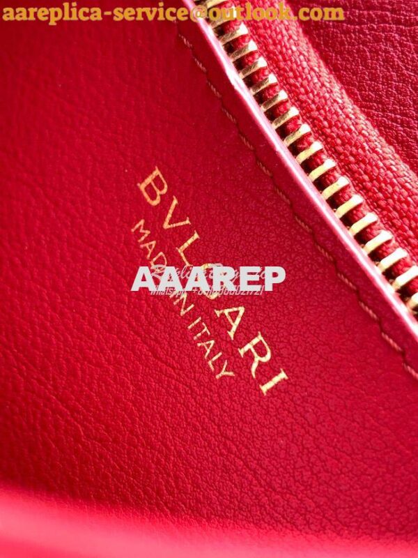 Replica Bvlgari Serpenti Ellipse Shoulder Bag 291636 Red 12