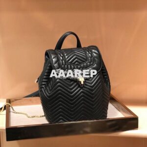 Replica Bvlgari Serpenti Forever Backpack 286538 Black