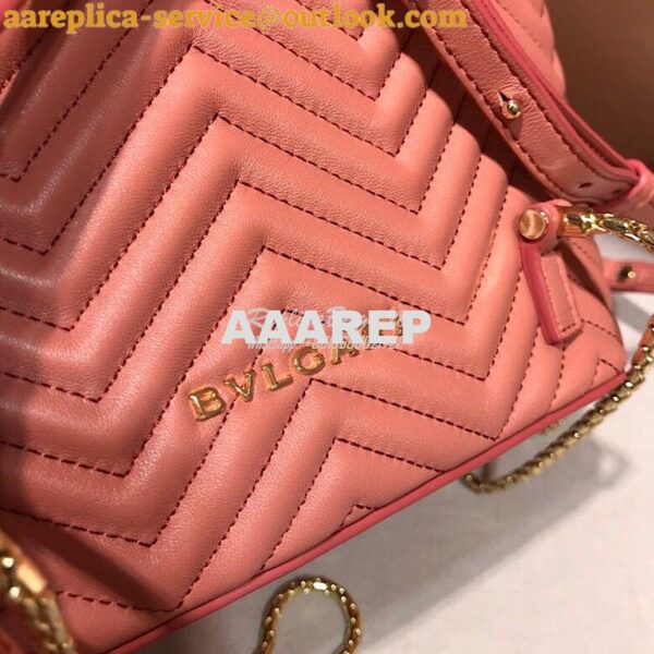 Replica Bvlgari Serpenti Forever Backpack 286538 Zephyr Quartz 8