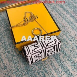 Replica FENDI 6801 Monogram Casual Style Street Style Collaboration 2WAY Chain Bag 2