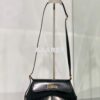 Replica Balenciaga 695645 Women's XX Small Flap Bag Crocodile Embossed In Black 2