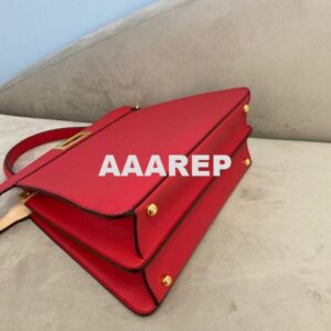 Replica Fendi 70193 Peekaboo ISEEU MEDIUM Red Leather Bag 2