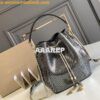 Replica Bvlgari Serpenti Forever Bucket Bag in Red Metallic Karung Sna 2