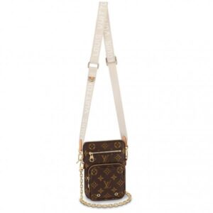 Replica Louis Vuitton Utility Phone Sleeve Monogram Canvas M80746 BLV343