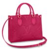 Replica Louis Vuitton OnTheGo PM Bag Monogram Empreinte M45779 BLV515 2