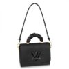 Replica Louis Vuitton Twist One Handle MM Black Bag M57090 BLV679 2