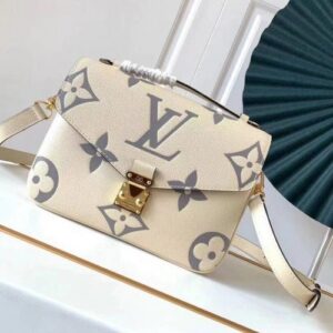 Replica Louis Vuitton Pochette Metis Bag Monogram Empreinte M45596 BLV523 2