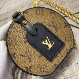 Replica Louis Vuitton Boite Chapeau Necklace Monogram Reverse M68577 BLV295 2