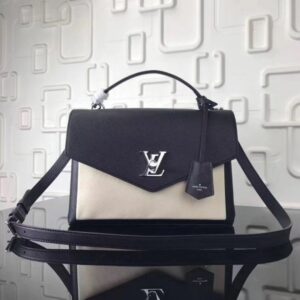 Replica Louis Vuitton Vanille Noir My Lockme Bag M54878 BLV751 2