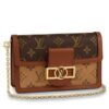 Replica Louis Vuitton Dauphine MM Bag Giant Monogram M44599 BLV282 2