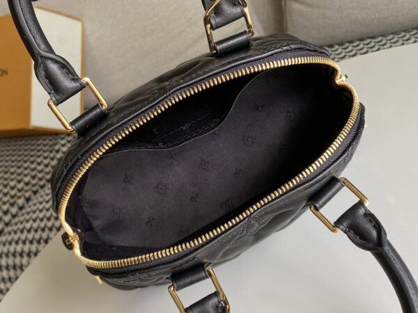 Replica Louis Vuitton Alma BB Bag Black LV M59793 11