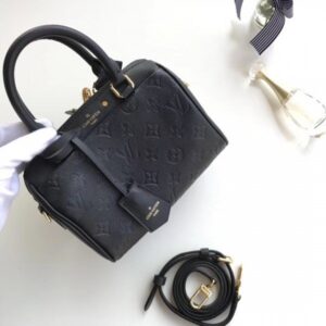 Replica Louis Vuitton Speedy Bandouliere 20 Monogram Empreinte M42397 BLV552 2