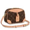 Replica Louis Vuitton Dauphine MM Bag Giant Monogram M44599 BLV282