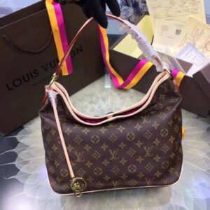 Replica Louis Vuitton Delightful MM Bag Monogram Canvas M50157 BLV425 2