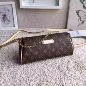 Replica Louis Vuitton Eva Clutch Bag Monogram Canvas M95567 BLV400 2