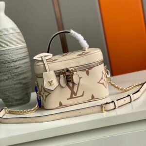 Replica Louis Vuitton Vanity PM Bicolor Monogram Empreinte M45599 BLV524 2