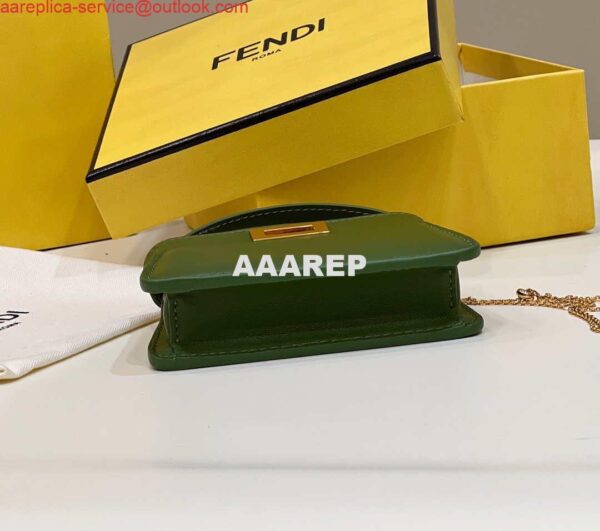 Replica Fendi 7AR993 FENDI PICO PEEKABOO Charm 8385 Green 3