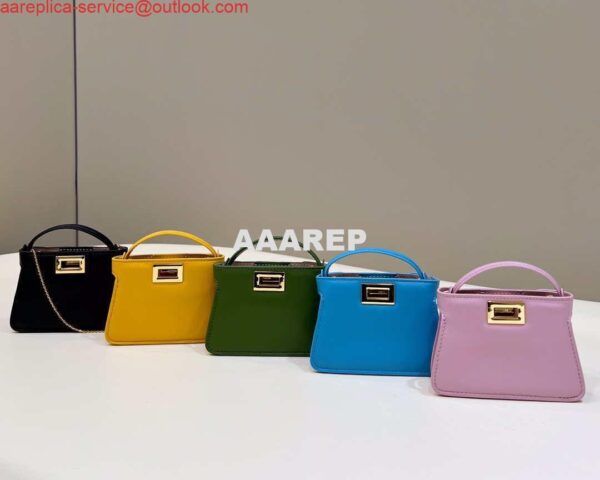 Replica Fendi 7AR993 FENDI PICO PEEKABOO Charm 8385 Green 9