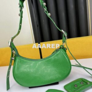 Replica Balenciaga 700940210 Women's Neo Cagole Xs Handbag In Green 2