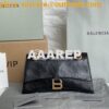 Replica Balenciaga Crush Medium Chain Bag In Quilted Sand Crushed Calf