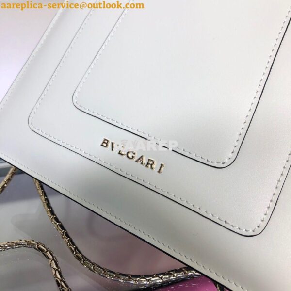 Replica Bvlgari Serpenti Forever Flap Cover Bag "Pop Wishes" 287555 Wh 6