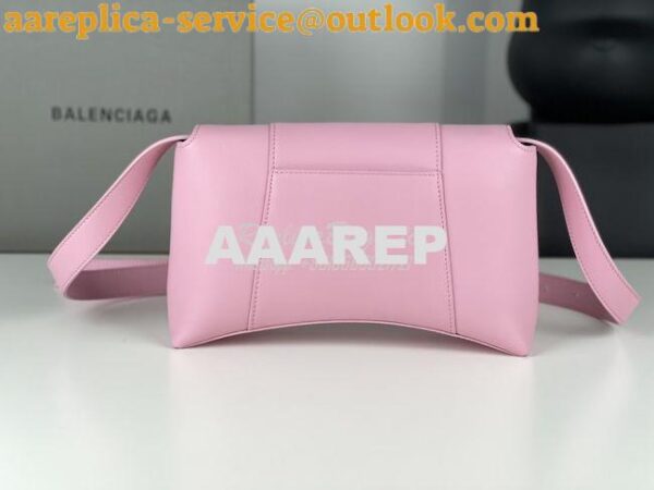 Replica Balenciaga Downtown XS Shoulder Bag in Smooth Calfskin Pink 67 14