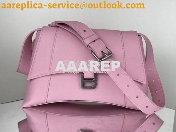 Replica Balenciaga Downtown XS Shoulder Bag in Smooth Calfskin Pink 67 22