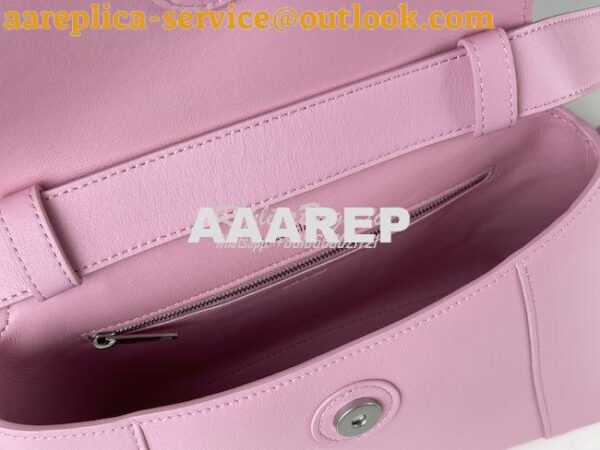 Replica Balenciaga Downtown XS Shoulder Bag in Smooth Calfskin Pink 67 29