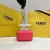 Replica Fendi 7VA529 Peekaboo ISeeU Medium Black Leather Bag 2