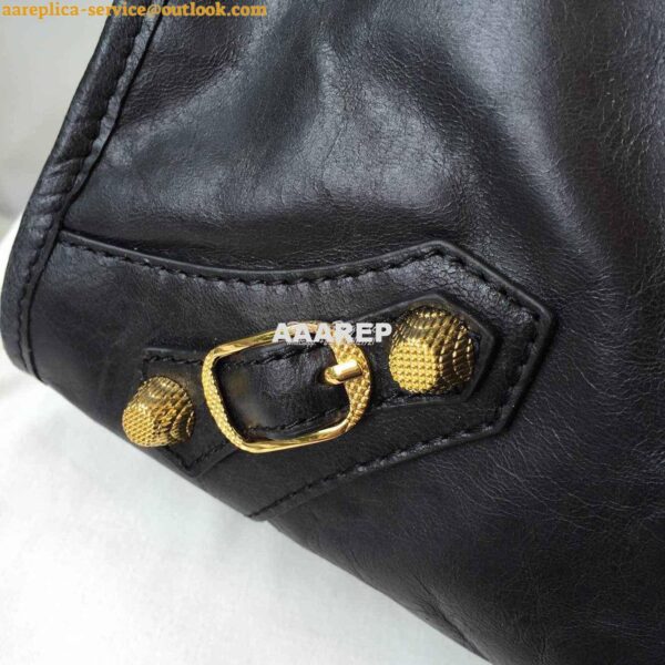 Replica Balenciaga Giant Gold City Black 5