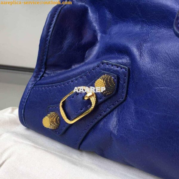 Replica Balenciaga Giant Gold City Blue 6