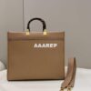 Replica Fendi 7VA570 Mini bag Brown FF fabric bag