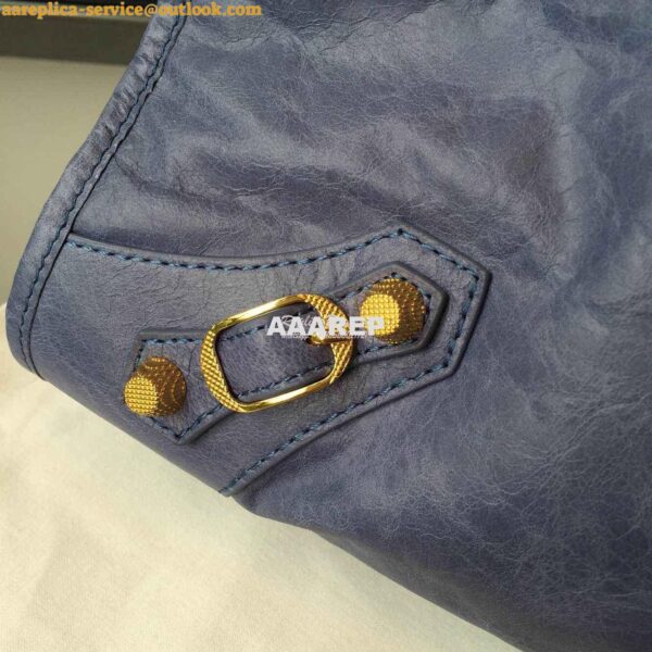 Replica Balenciaga Giant Gold City Dark Blue 8