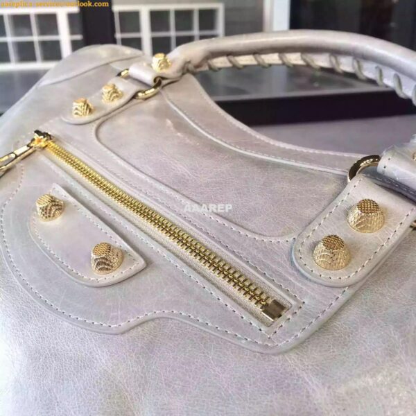 Replica Balenciaga Giant Gold City Pale Grey 10