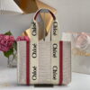 Replica Chloe 382E6690U Large Woody Tote Bag Red