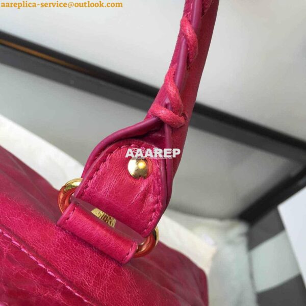 Replica Balenciaga Giant Gold City Rosy Pink 5