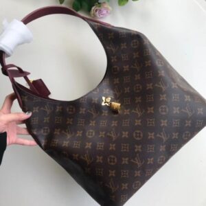 Replica Louis Vuitton Flower Hobo Monogram Canvas M43547 BLV413 2