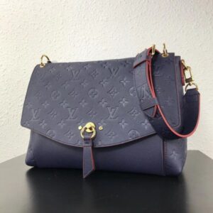 Replica Louis Vuitton Blue Blanche Bag Monogram Empreinte M43616 BLV536 2