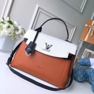 Replica Louis Vuitton Caramel Lockme Ever Bag M52360 BLV736 2