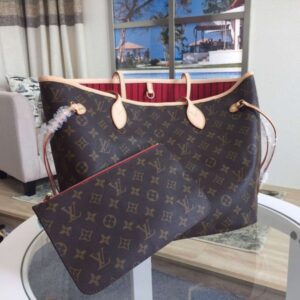 Replica Louis Vuitton Neverfull MM Bag Monogram Canvas M40996 BLV387 2