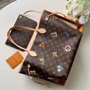 Replica Louis Vuitton Neverfull MM Bag Monogram Flowers M44364 BLV323 2