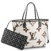 Replica Louis Vuitton Neverfull MM Bag Monogram Flowers M44364 BLV323