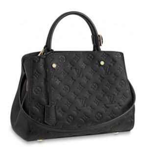 Replica Louis Vuitton Montaigne MM Bag Monogram Empreinte M41048 BLV533