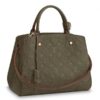 Replica Louis Vuitton Montaigne MM Bag Monogram Empreinte M42746 BLV556