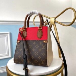 Replica Louis Vuitton Fold Tote PM Monogram Calfskin M45389 BLV698 2